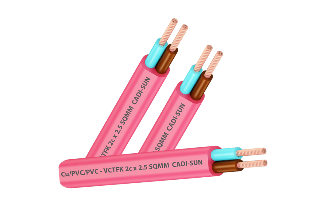 Dây đôi mềm dẹt VCTF 2X10